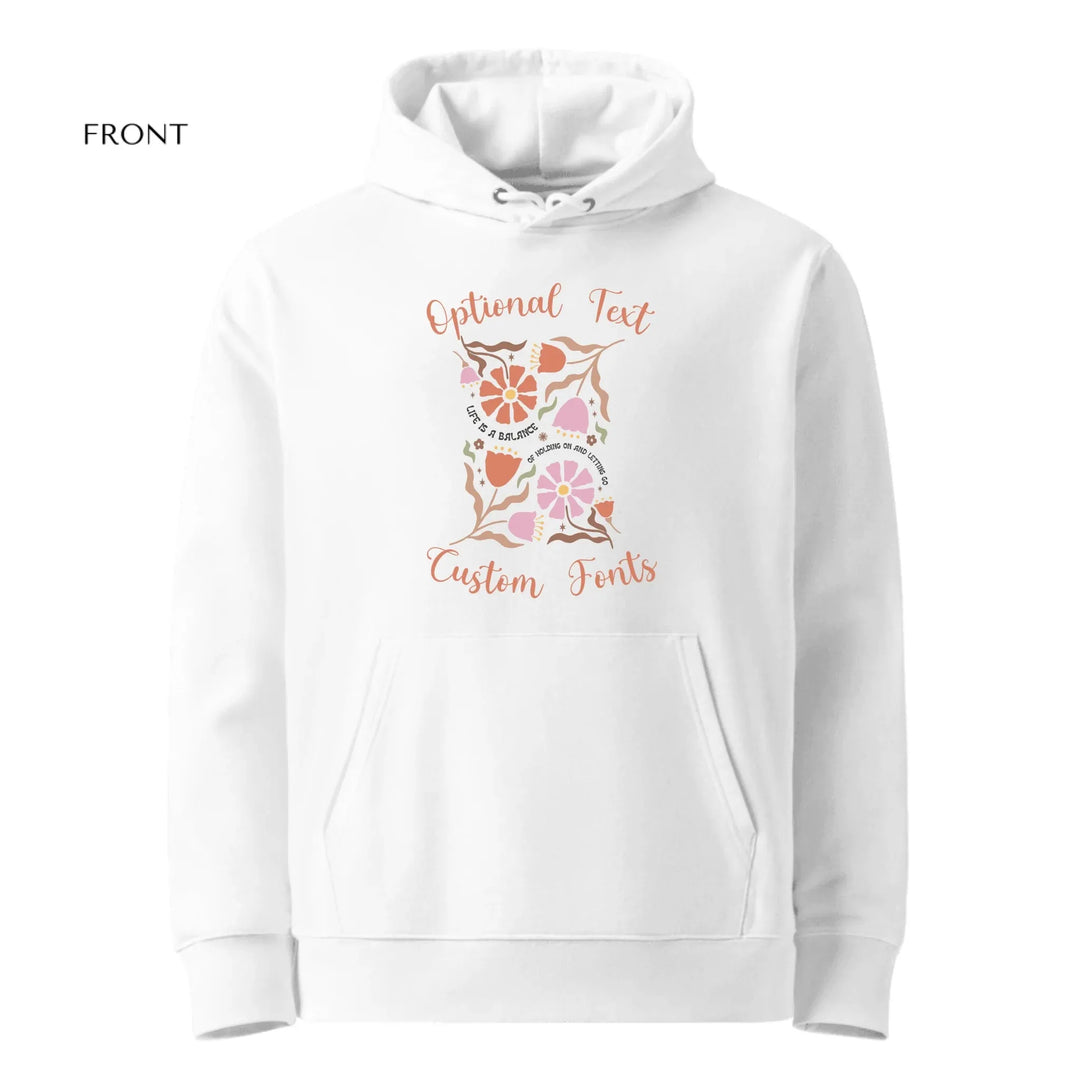 Custom Boho Retro Flowers Sweatshirt & Hoodie - ART-SWH251