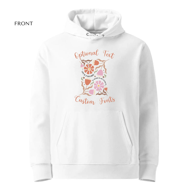Custom Boho Retro Flowers Sweatshirt & Hoodie - ART-SWH251