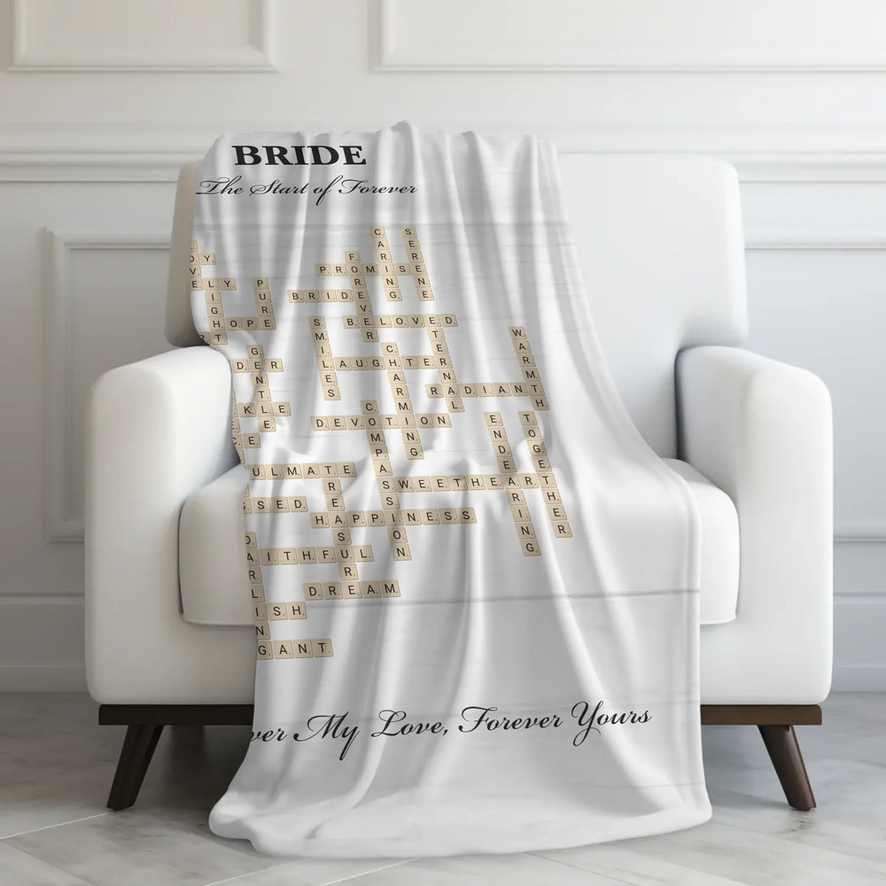 Velveteen Blanket On Couch
