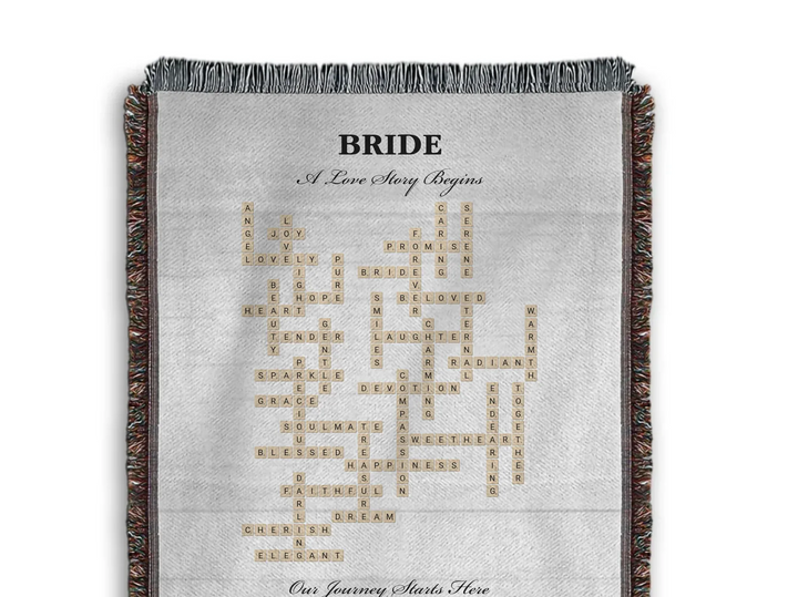 woven throw canva