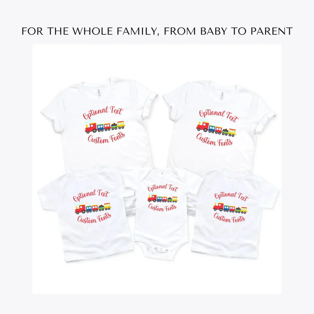 Bright-Colored-Train-custom-t-shirts-adult-youth-toddler-baby-sizes-artfulane