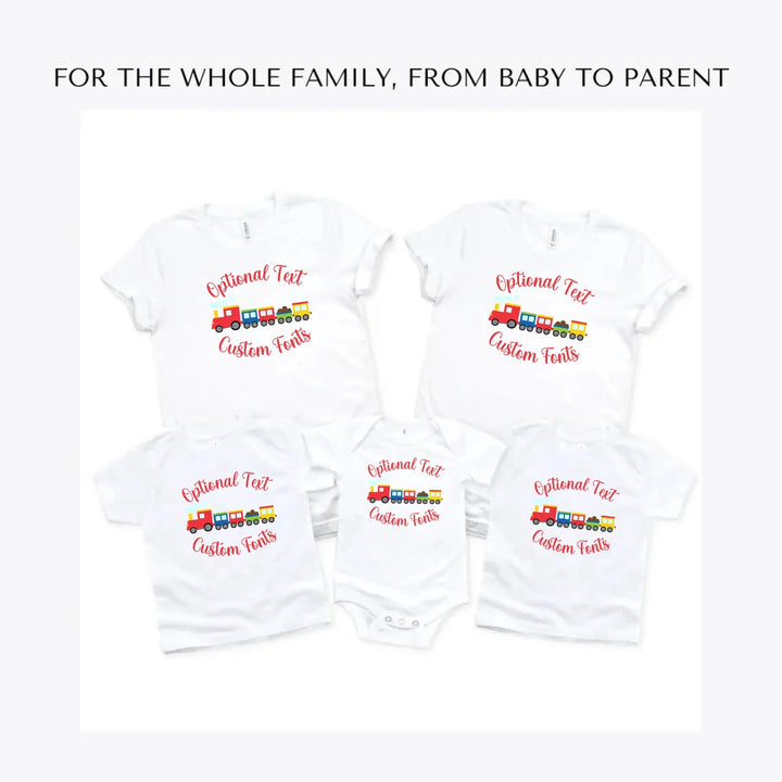 Bright-Colored-Train-custom-t-shirts-adult-youth-toddler-baby-sizes-artfulane