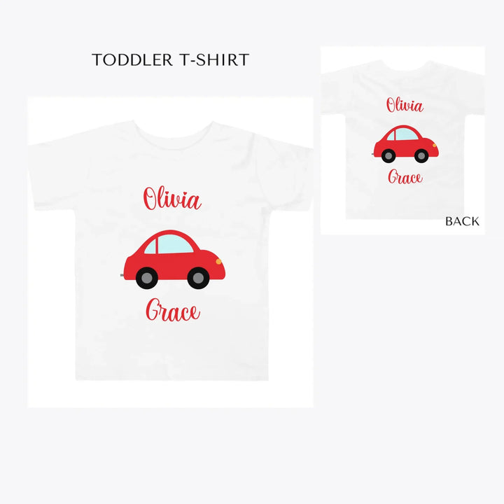 Bright-Colored-Vehicles-toddler-custom-t-shirt-artfulane