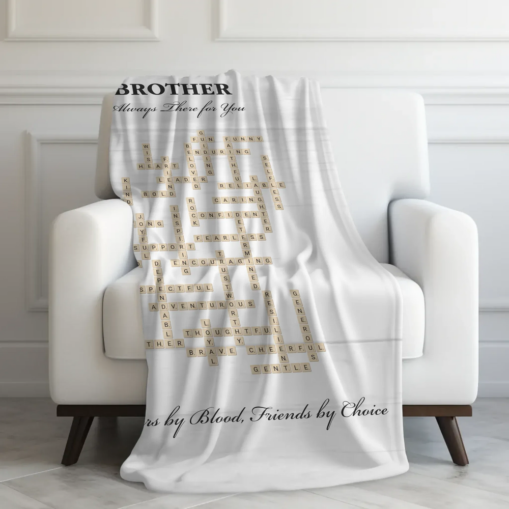 Velveteen Blanket On Couch