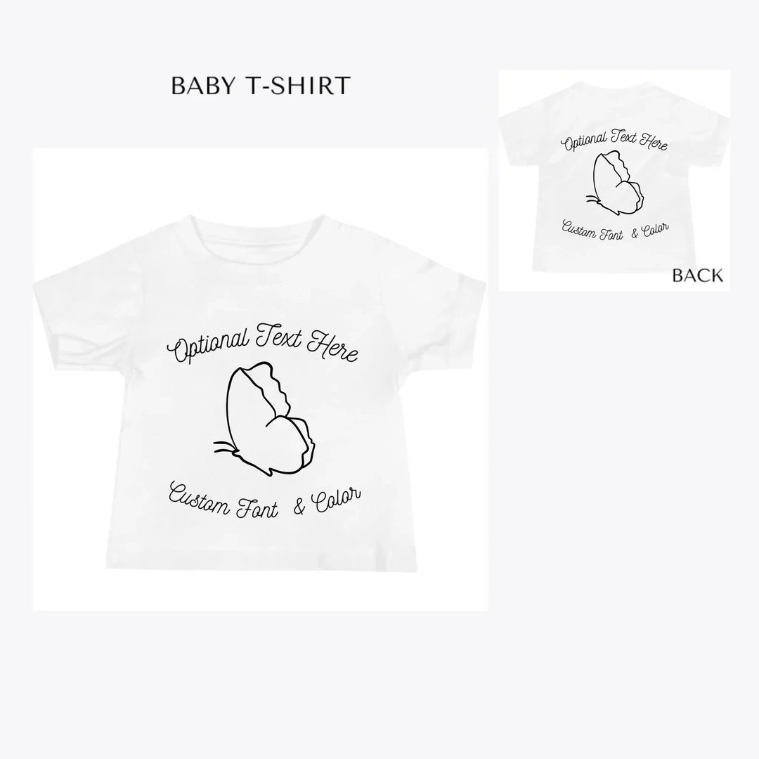 Butterfly-Line-Art-custom-baby-t-shirt-artfulane