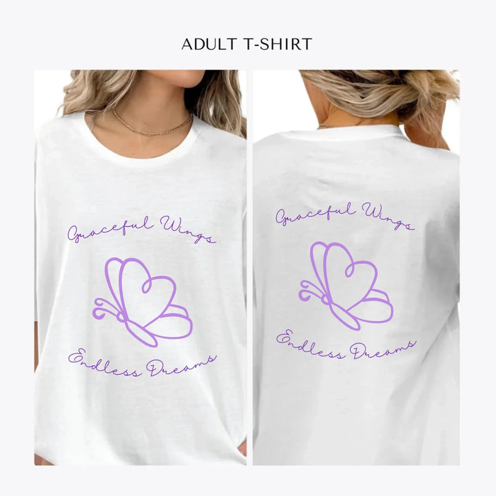 Butterfly-Line-Art-personalized-women-unisex-adult-t-shirt-artfulane