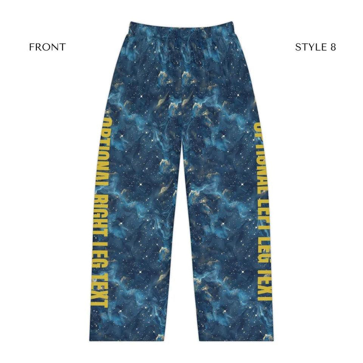 Custom Celestial Constellation Lounge Pajama Pants - ARTFULANE