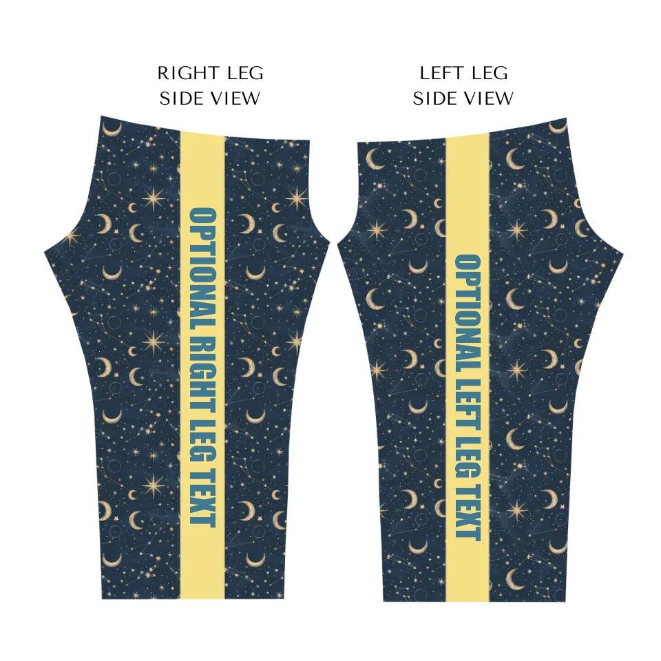 Custom Celestial Constellation Lounge Pajama Pants - ARTFULANE