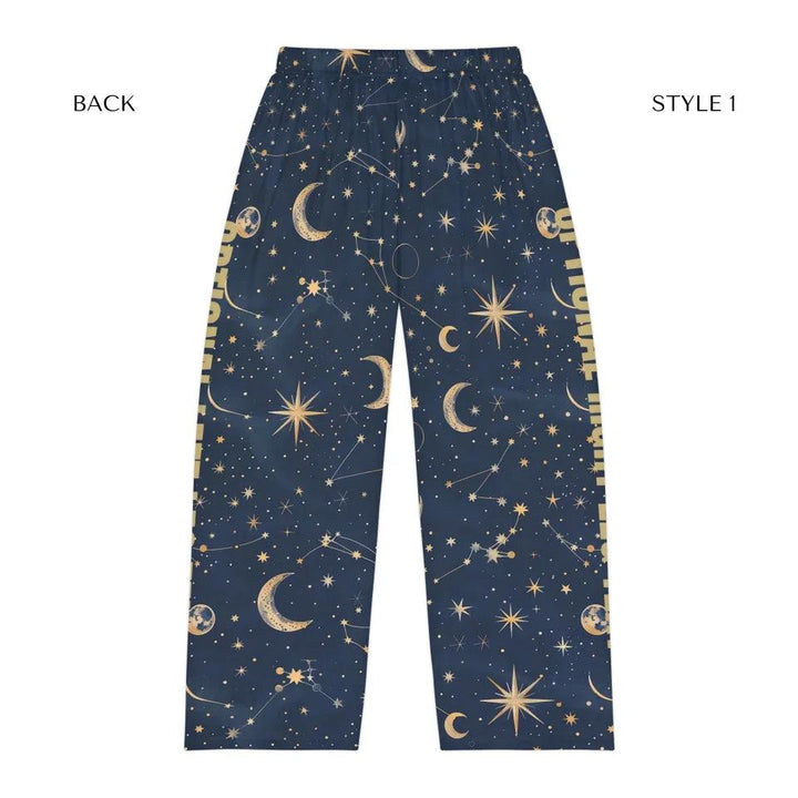 Custom Celestial Constellation Lounge Pajama Pants - ARTFULANE