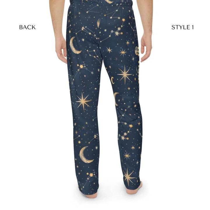 Custom Celestial Constellation Lounge Pajama Pants - ARTFULANE