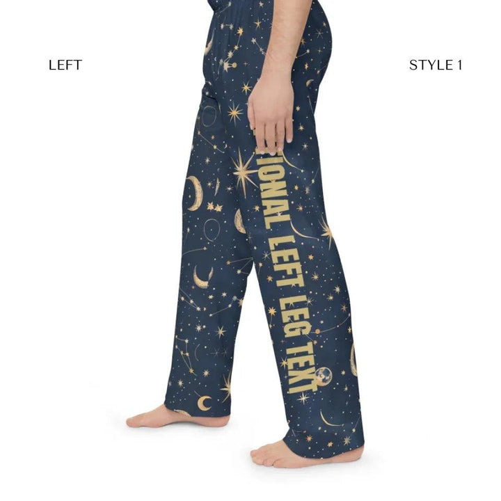Custom Celestial Constellation Lounge Pajama Pants - ARTFULANE