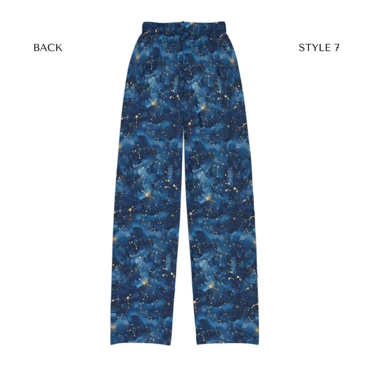 Custom Celestial Constellation Lounge Pajama Pants - ARTFULANE