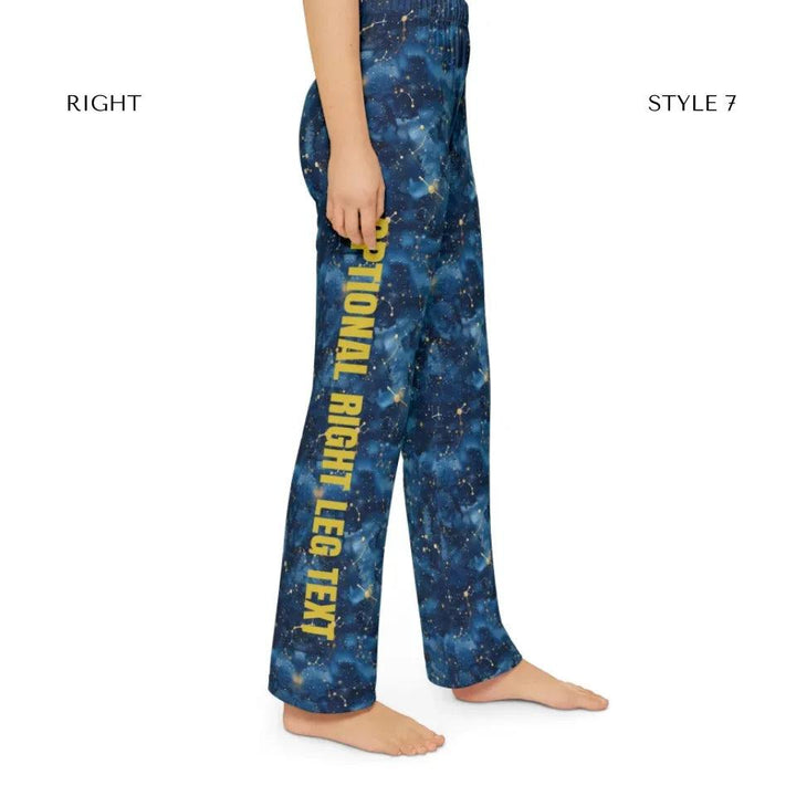 Custom Celestial Constellation Lounge Pajama Pants - ARTFULANE