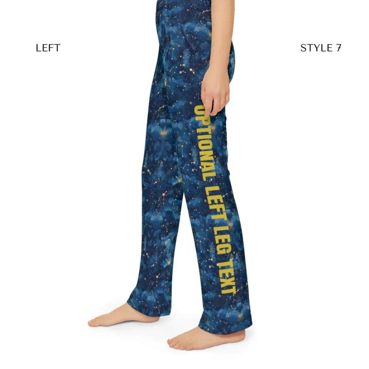 Custom Celestial Constellation Lounge Pajama Pants - ARTFULANE