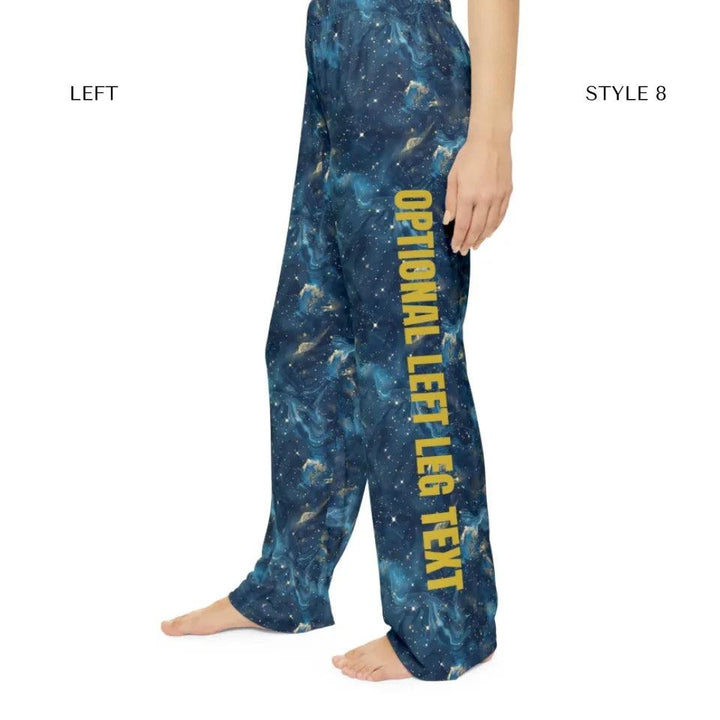Custom Celestial Constellation Lounge Pajama Pants - ARTFULANE