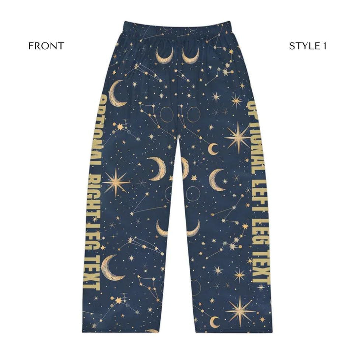 Custom Celestial Constellation Lounge Pajama Pants - ARTFULANE