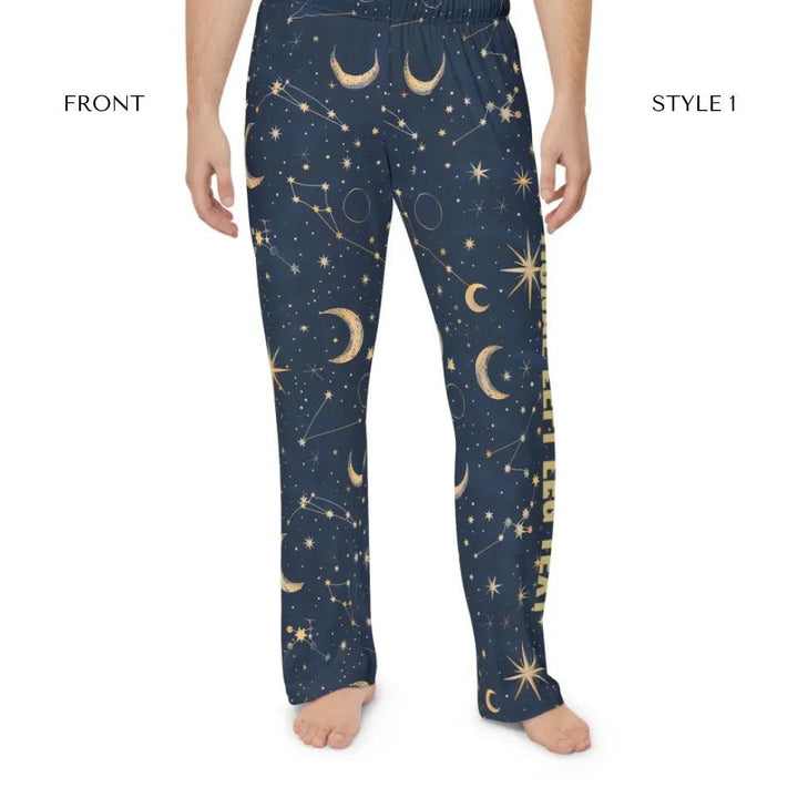 Custom Celestial Constellation Lounge Pajama Pants - ARTFULANE