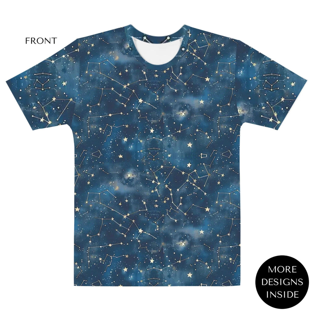 Custom Celestial Constellation T-Shirt - ARTFULANE