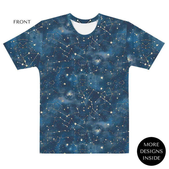Custom Celestial Constellation T-Shirt - ARTFULANE