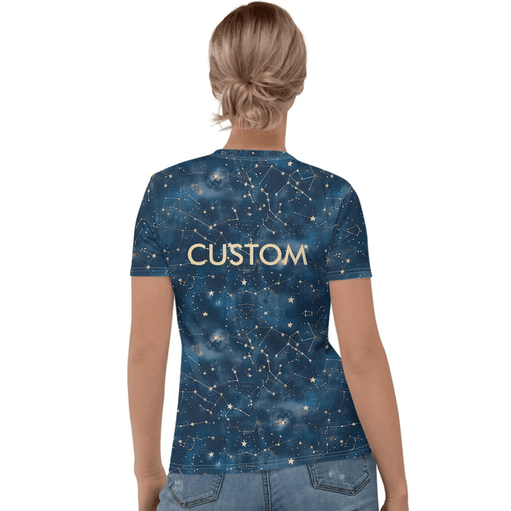 Custom Celestial Constellation T-Shirt - ARTFULANE
