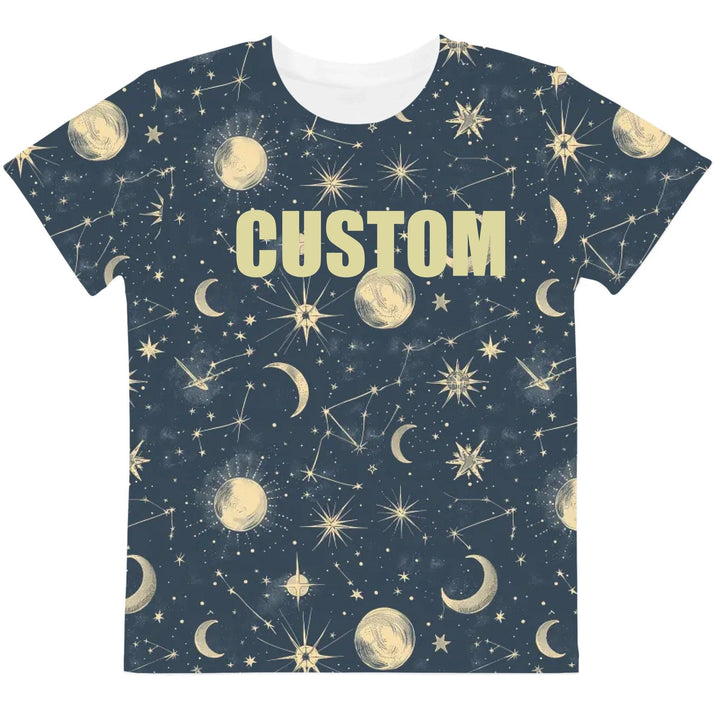 Custom Celestial Constellation T-Shirt - ARTFULANE