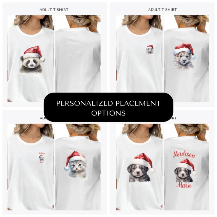 baby-christmas-animals-custom-adult-t-shirt-design-placement-front-back-pocket-artfulane