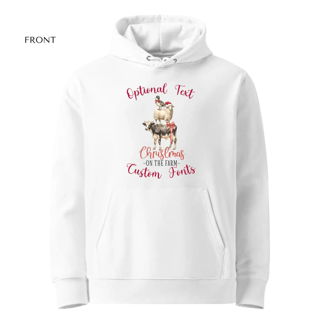 Custom Christmas Farm Sweatshirt & Hoodie - ART-SWH219