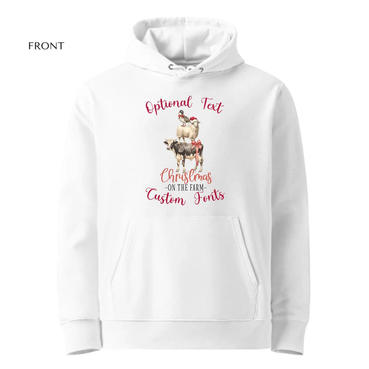 Custom Christmas Farm Sweatshirt & Hoodie - ART-SWH219