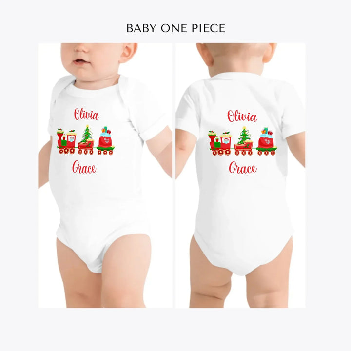 Christmas-Santa-Gingerbread-Train-custom-baby-one-piece-artfulane