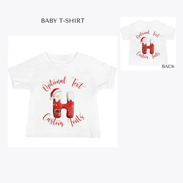 Christmas-Santa-Suit-Letter-Initial-custom-baby-t-shirt-artfulane