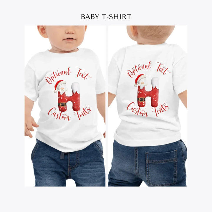 Christmas-Santa-Suit-Letter-Initial-personalized-baby-t-shirt-artfulane