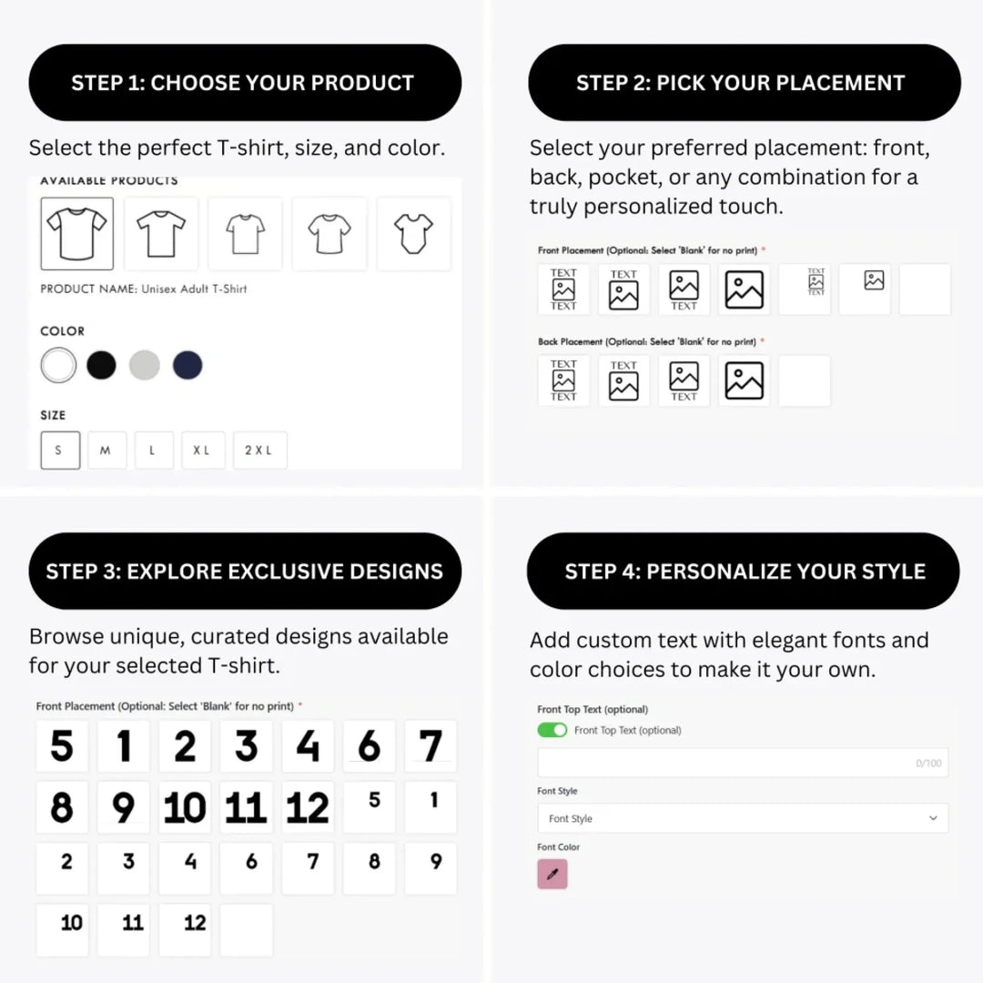 how-to-design-custom-Christmas-Sequin-Santa-Name-t-shirt-personalization-options-artfulane