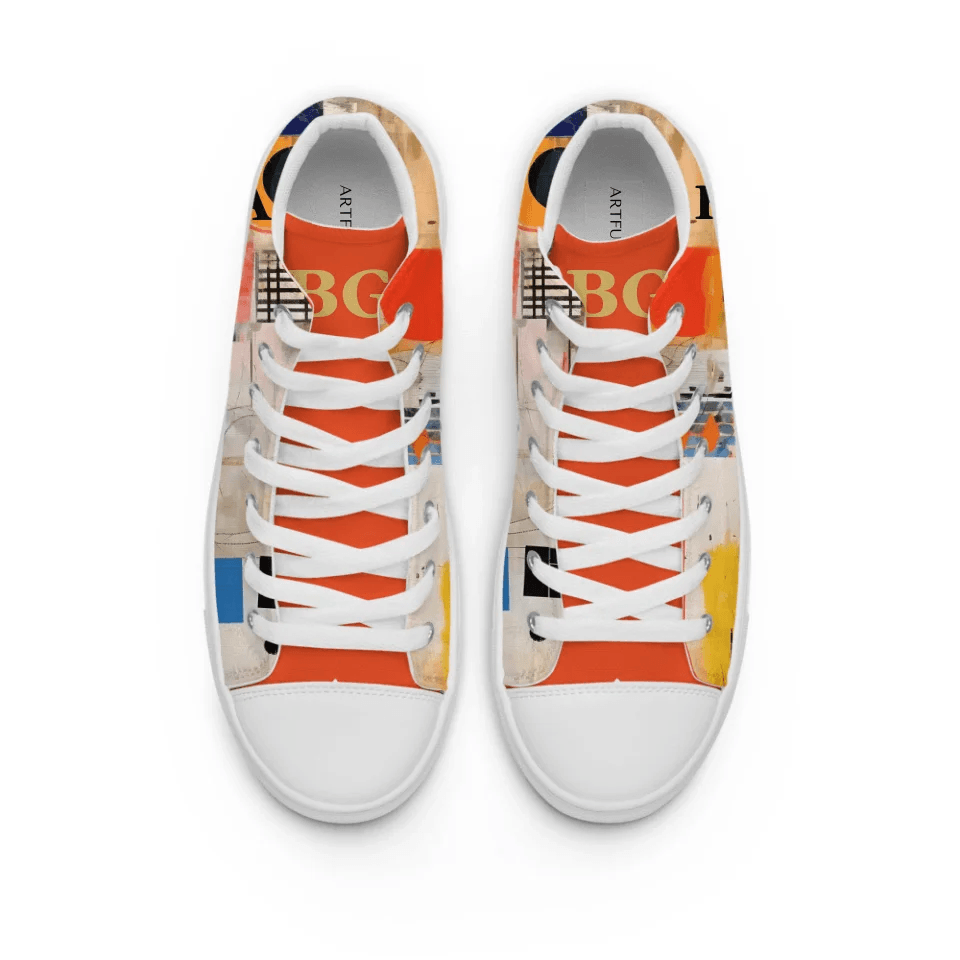 Custom Collage Art Shoes - ARTFULANE