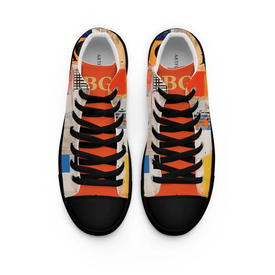 Custom Collage Art Shoes - ARTFULANE
