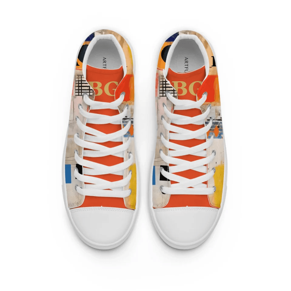Custom Collage Art Shoes - ARTFULANE
