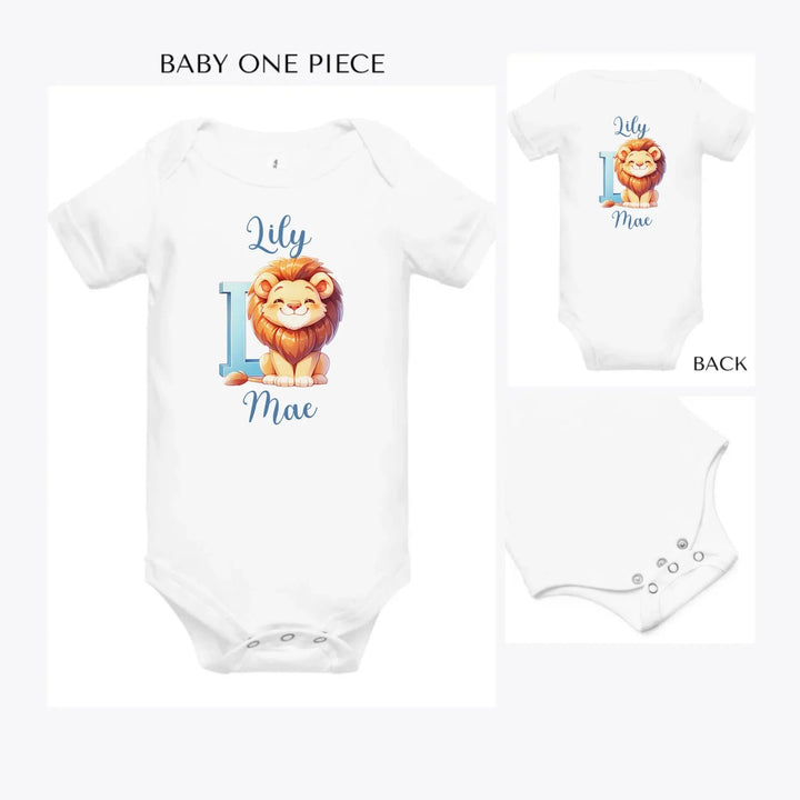 Colorful-Animal-Letter-custom-baby-onesie-artfulane