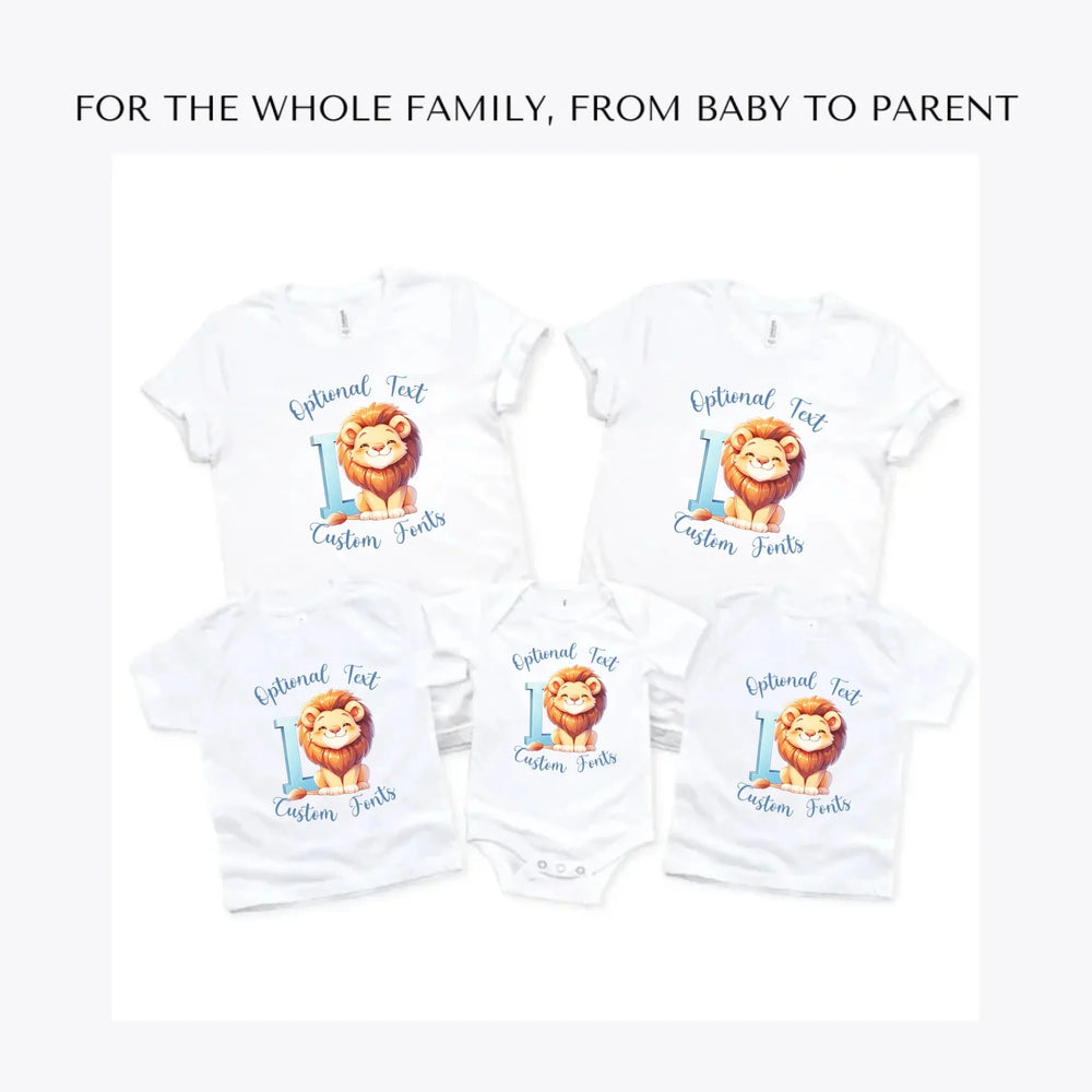 Colorful-Animal-Letter-custom-t-shirts-adult-youth-toddler-baby-sizes-artfulane