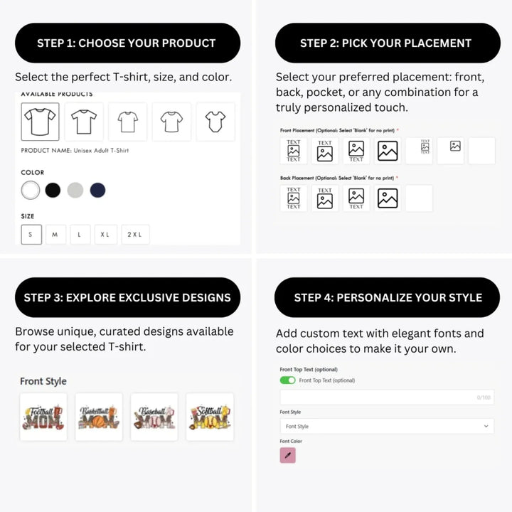 how-to-design-custom-Colorful-Sport-Mom-t-shirt-personalization-options-artfulane
