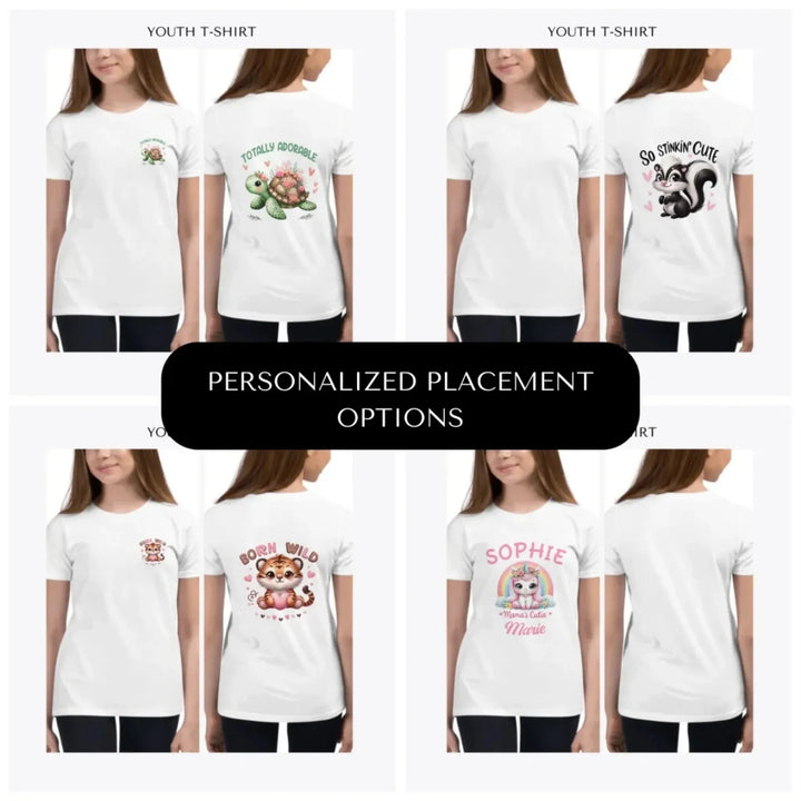 animal-nursery-quotes-custom-youth-t-shirt-design-placement-front-back-pocket-artfulane