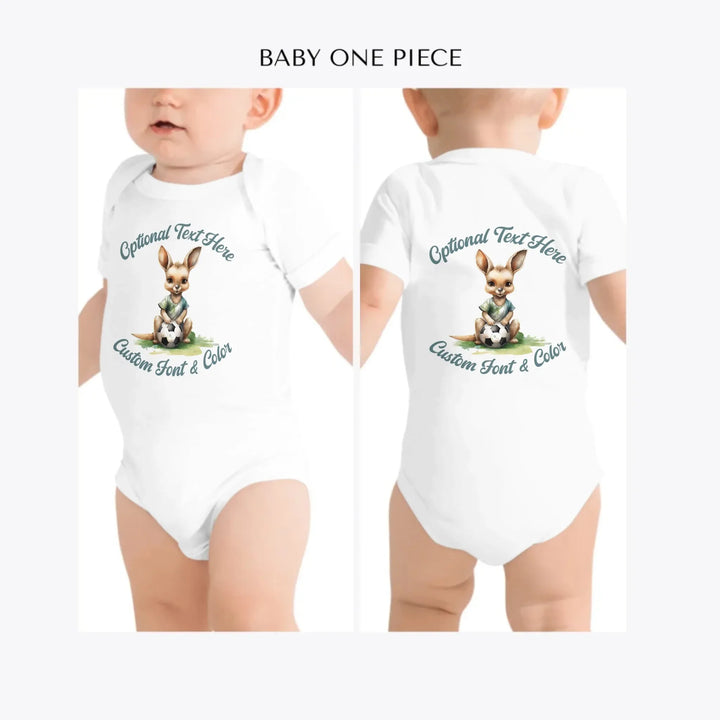 Cute-Animals-Playing-Soccer-custom-baby-one-piece-artfulane