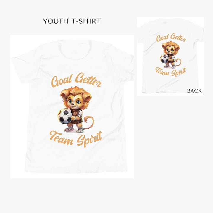 Cute-Animals-Playing-Soccer-custom-youth-t-shirt-artfulane