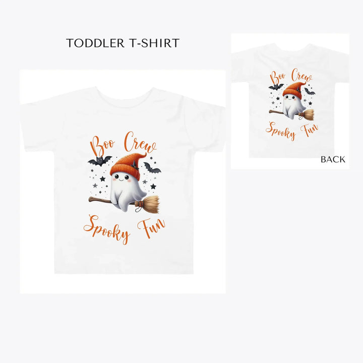Cute-Retro-Halloween-Ghosts-toddler-custom-t-shirt-artfulane