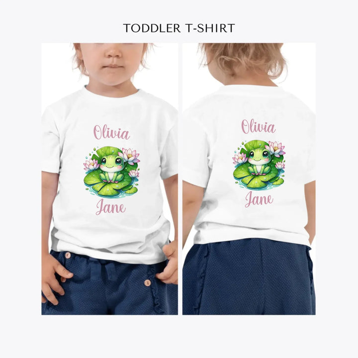 Cute-Spring-Frog-custom-toddler-t-shirt-artfulane