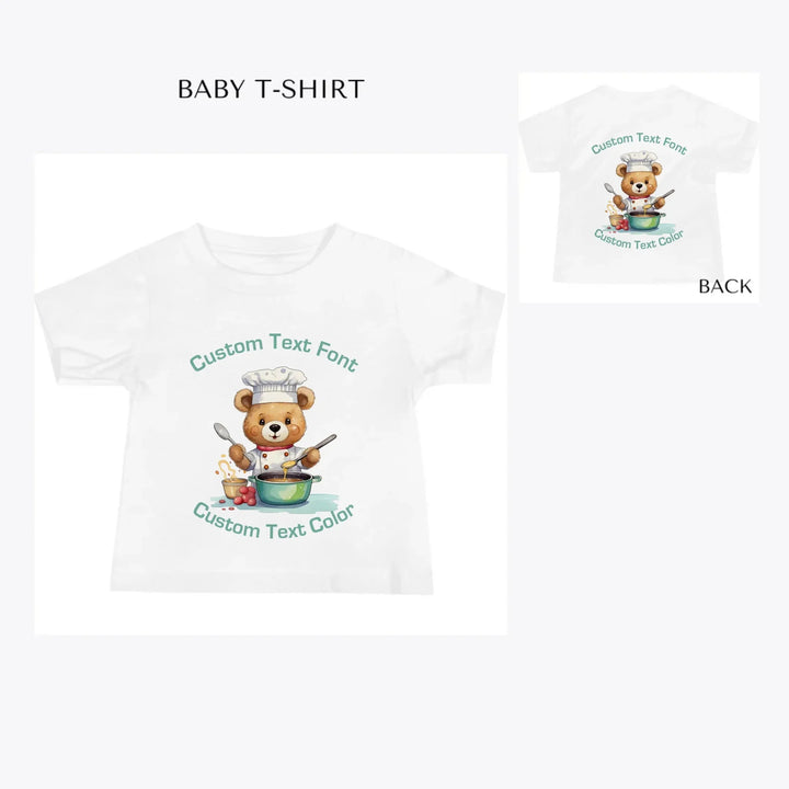 Cute-Teddy-Bear-Professions-custom-baby-t-shirt-artfulane