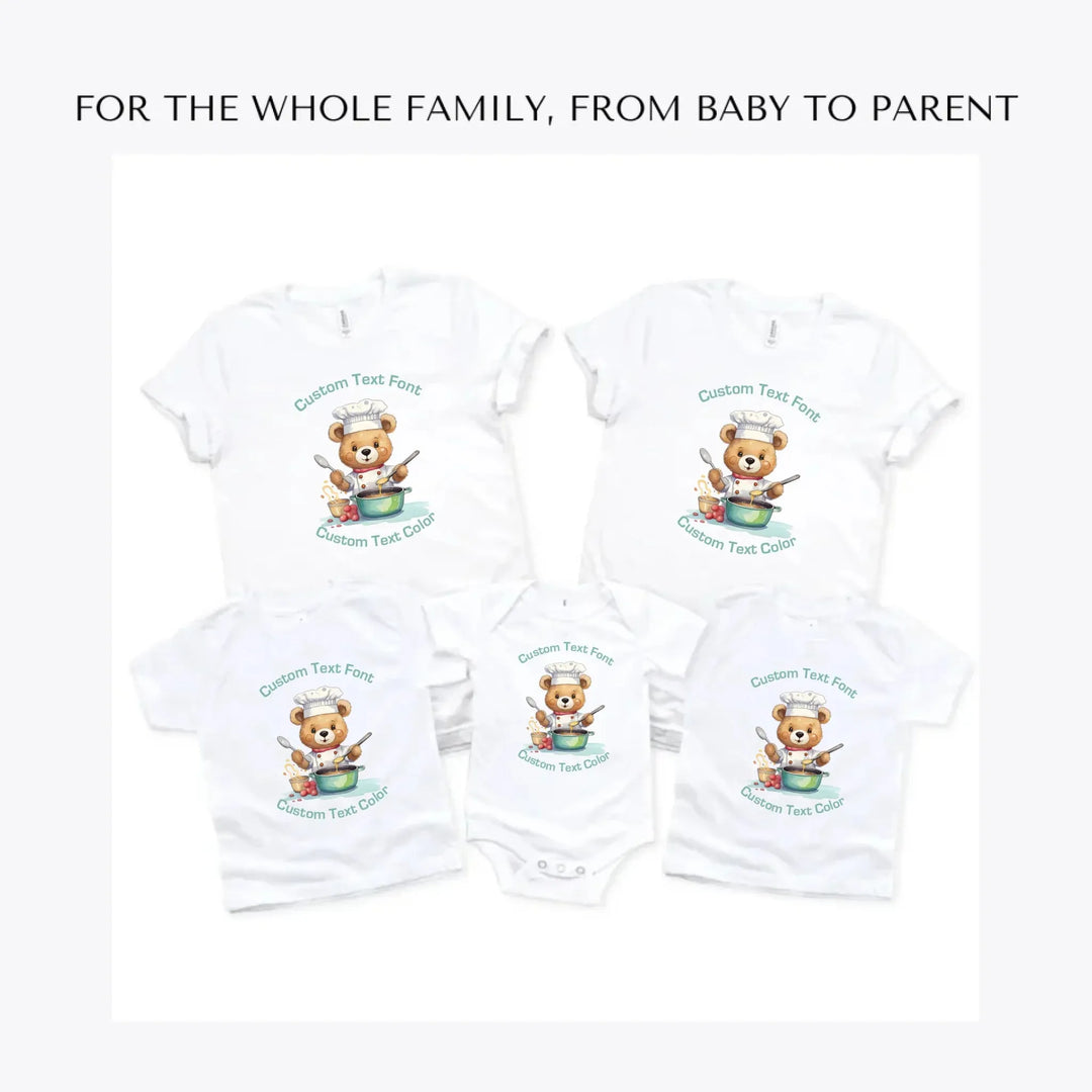Cute-Teddy-Bear-Professions-custom-t-shirts-adult-youth-toddler-baby-sizes-artfulane
