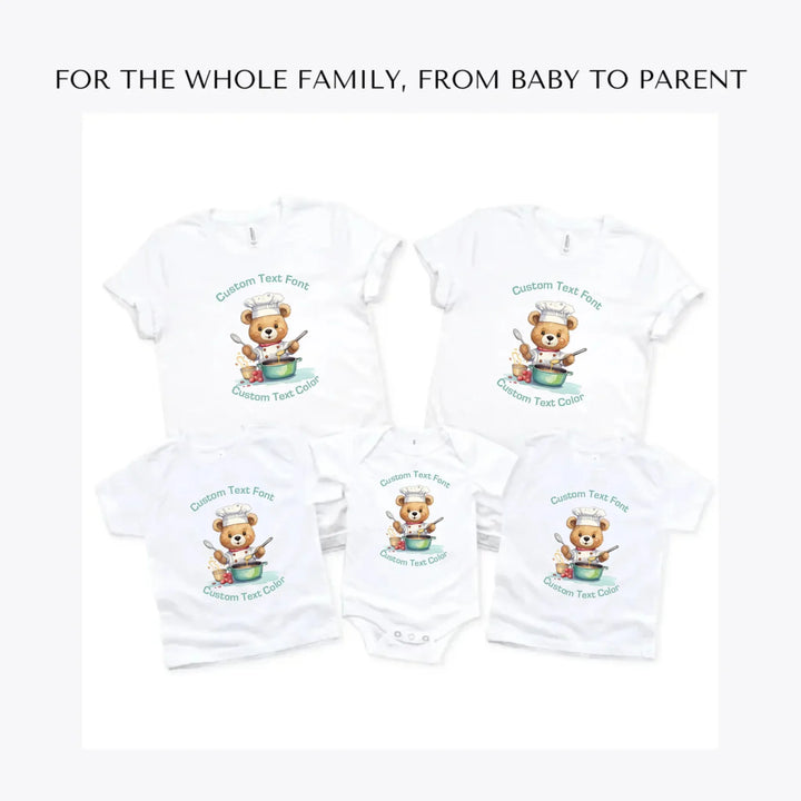 Cute-Teddy-Bear-Professions-custom-t-shirts-adult-youth-toddler-baby-sizes-artfulane