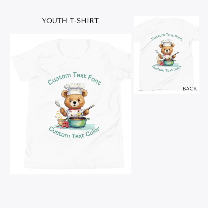 Cute-Teddy-Bear-Professions-custom-youth-t-shirt-artfulane
