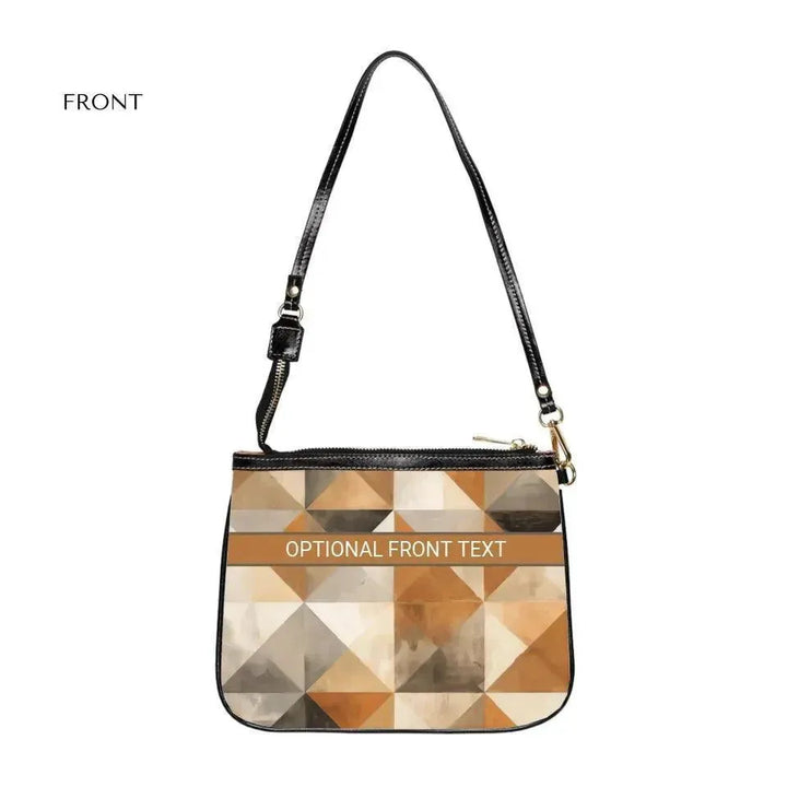 Custom Earthy Geometric Tote Bags - ARTFULANE