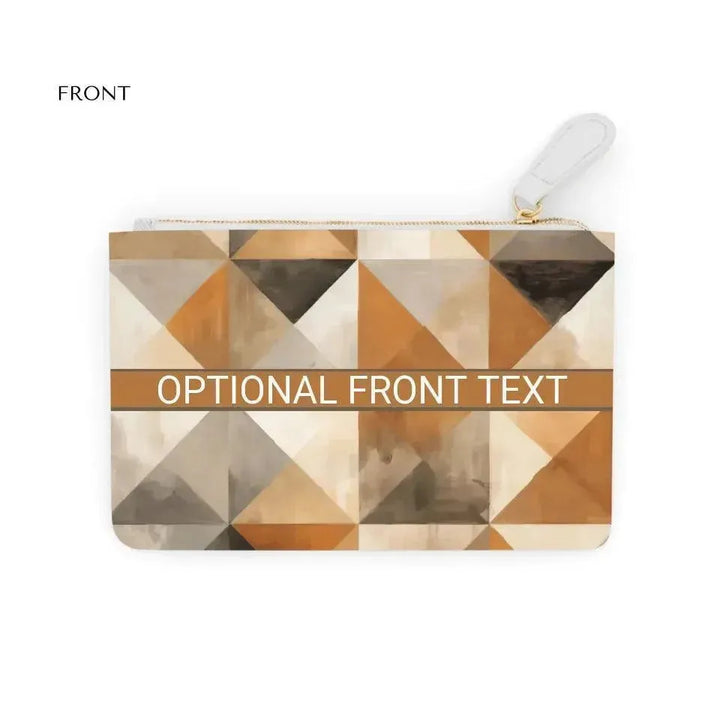 Custom Earthy Geometric Tote Bags - ARTFULANE