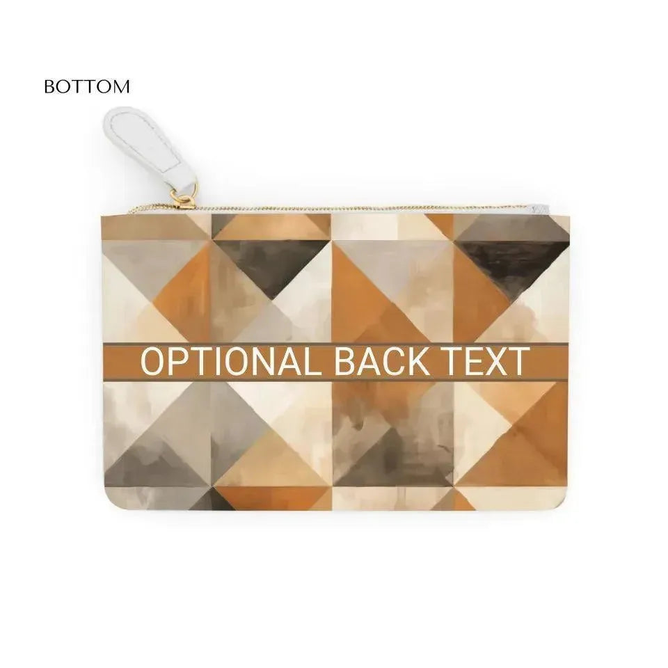 Custom Earthy Geometric Tote Bags - ARTFULANE